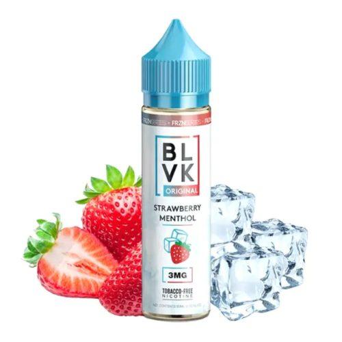 جویس بی ال وی کی توت فرنگی یخ BLVK strawberry Menthol