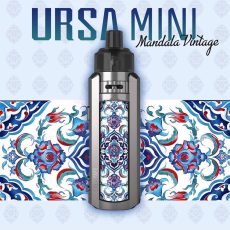 پاد لاست ویپ اورسا مینی نقره ای طرح دار Lost Vape Ursa Mini Mandala Vintage
